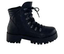 Women's Two Lips Too Cody Combat Booties