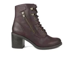 Women's White Mountain Dorian Lace-Up Boots