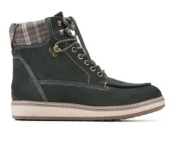 Women's White Mountain Thyme Combat Sneaker Booties