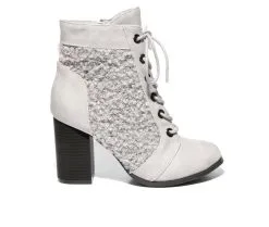 Women's 2 LIPS TOO Too Lennon Lace-Up Booties