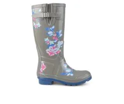 Women's Journee Collection Mist Rain Boots -Combat Shop 1 539