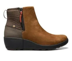 Women's Bogs Footwear Vista Rugged Zip-Up Rain Booties