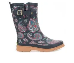 Women's Western Chief Paisley Pop Mid Boot Rain Boots