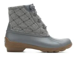Women's Sperry Syren Gulf Wool Quilt Duck Boots -Combat Shop 1 631