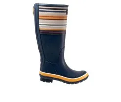 Women's Pendleton Bridger Stripe Tall Rain Boots -Combat Shop 1 659