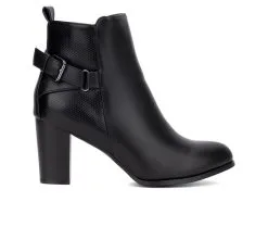 Women's New York And Company Andra Heeled Booties
