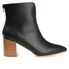 Women's Journee Collection Kayden Block Heel Booties -Combat Shop 1 810