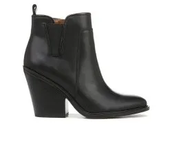 Women's Franco Sarto Gamble Heeled Booties -Combat Shop 1 815
