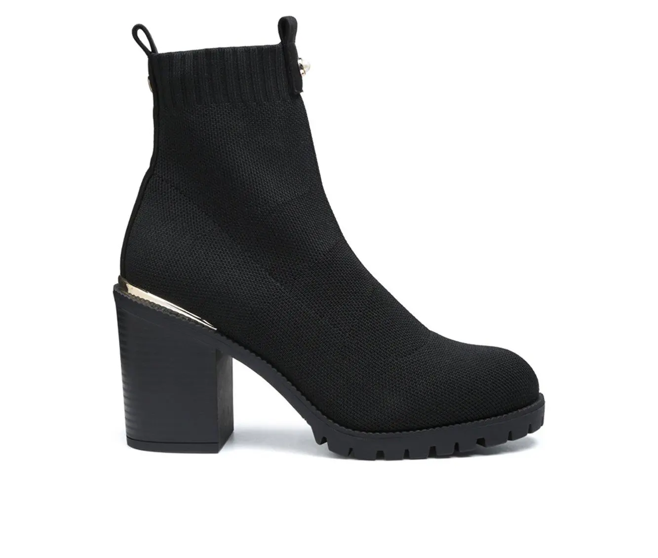 Women's London Rag Medusa Block Heel Booties 3 Women's London Rag Medusa Block Heel Booties