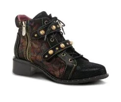 Women's L'Artiste Chrissy Combat Booties -Combat Shop 2 141