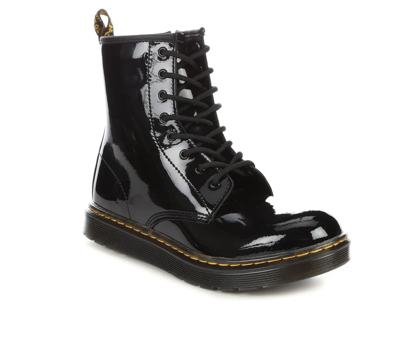 Girls' Dr. Martens Little Kid & Big Kid Zavala Jr. Combat Boots 5 Girls' Dr. Martens Little Kid & Big Kid Zavala Jr. Combat Boots - Image 3