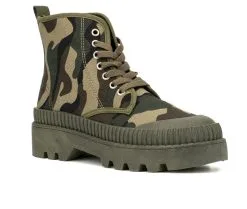 Women's Olivia Miller Treasure Lace Up Booties -Combat Shop 2 149