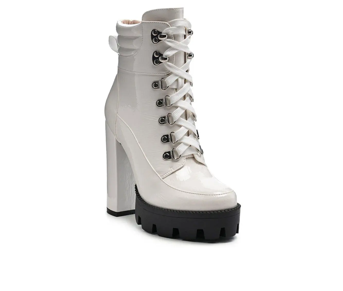 Women's London Rag Stopper Heeled Combat Booties 5 Women's London Rag Stopper Heeled Combat Booties - Image 3