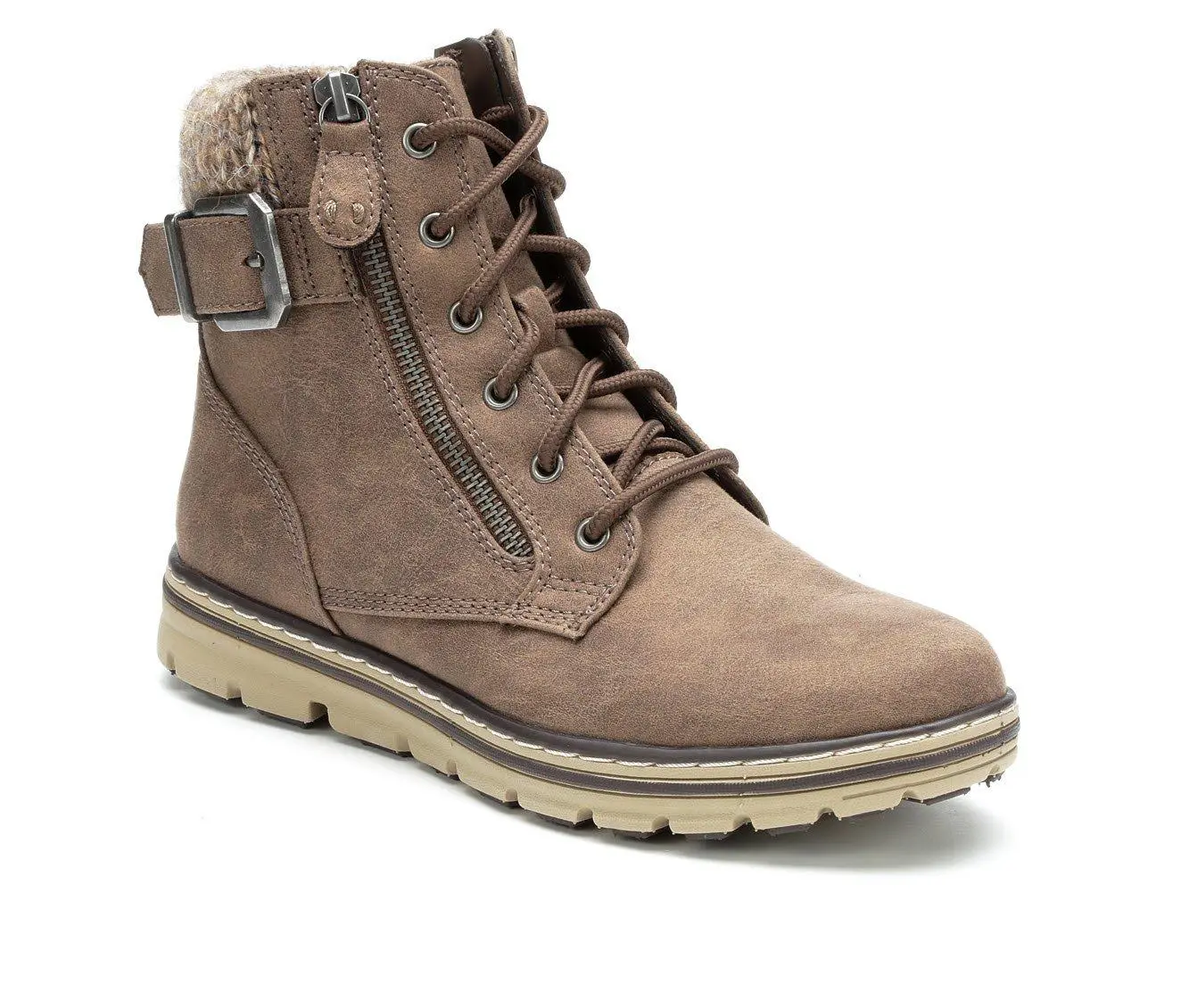 Women's Cliffs By White Mountain Kelsie Lace-Up Booties 5 Women's Cliffs By White Mountain Kelsie Lace-Up Booties - Image 3