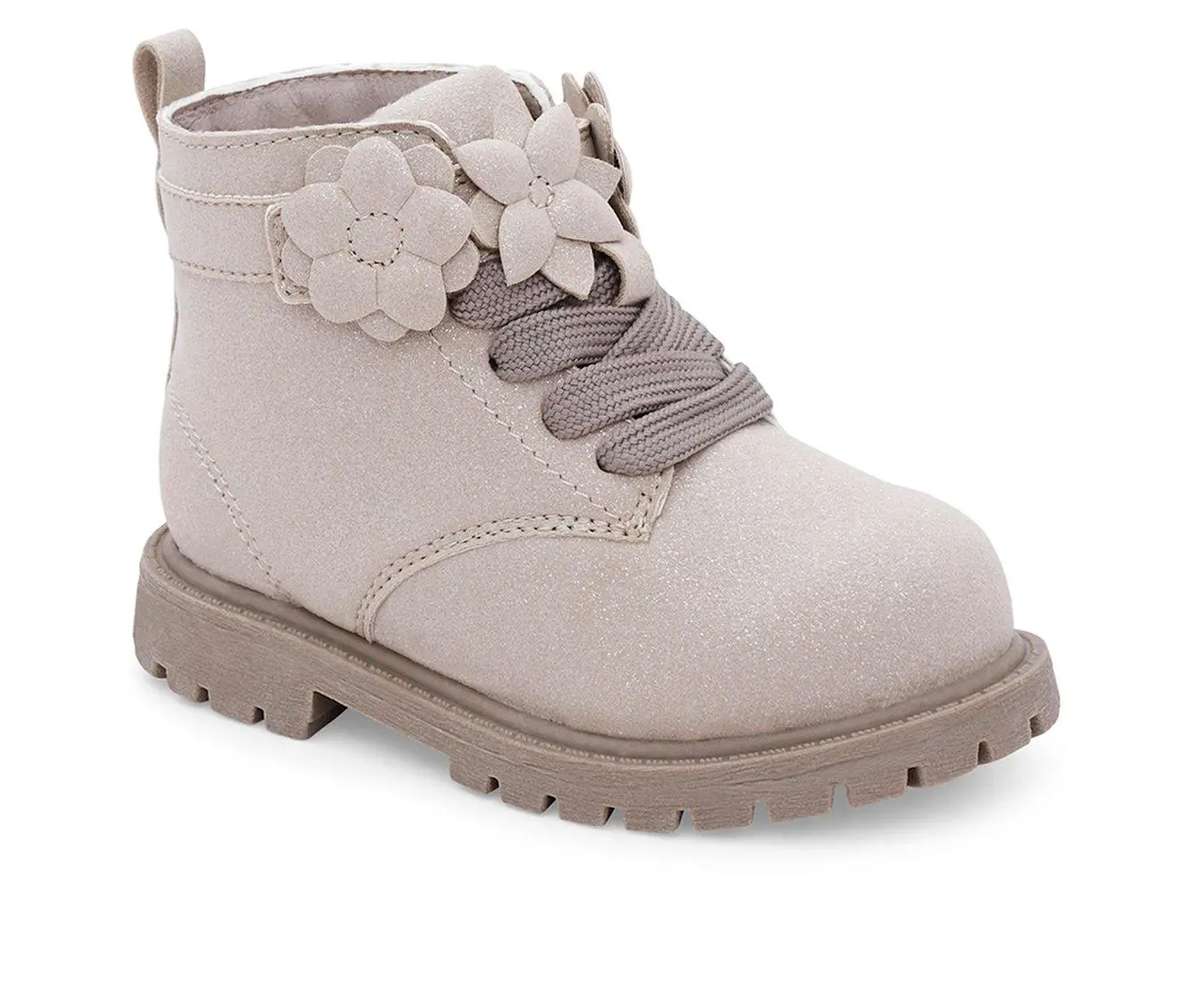 Girls' Carters Infant & Toddler & Little Kid Daffodil Lace-Up Boots 5 Girls' Carters Infant & Toddler & Little Kid Daffodil Lace-Up Boots - Image 3