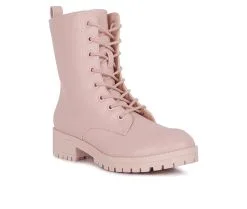 Women's London Rag Reise Lace Up Booties -Combat Shop 2 183