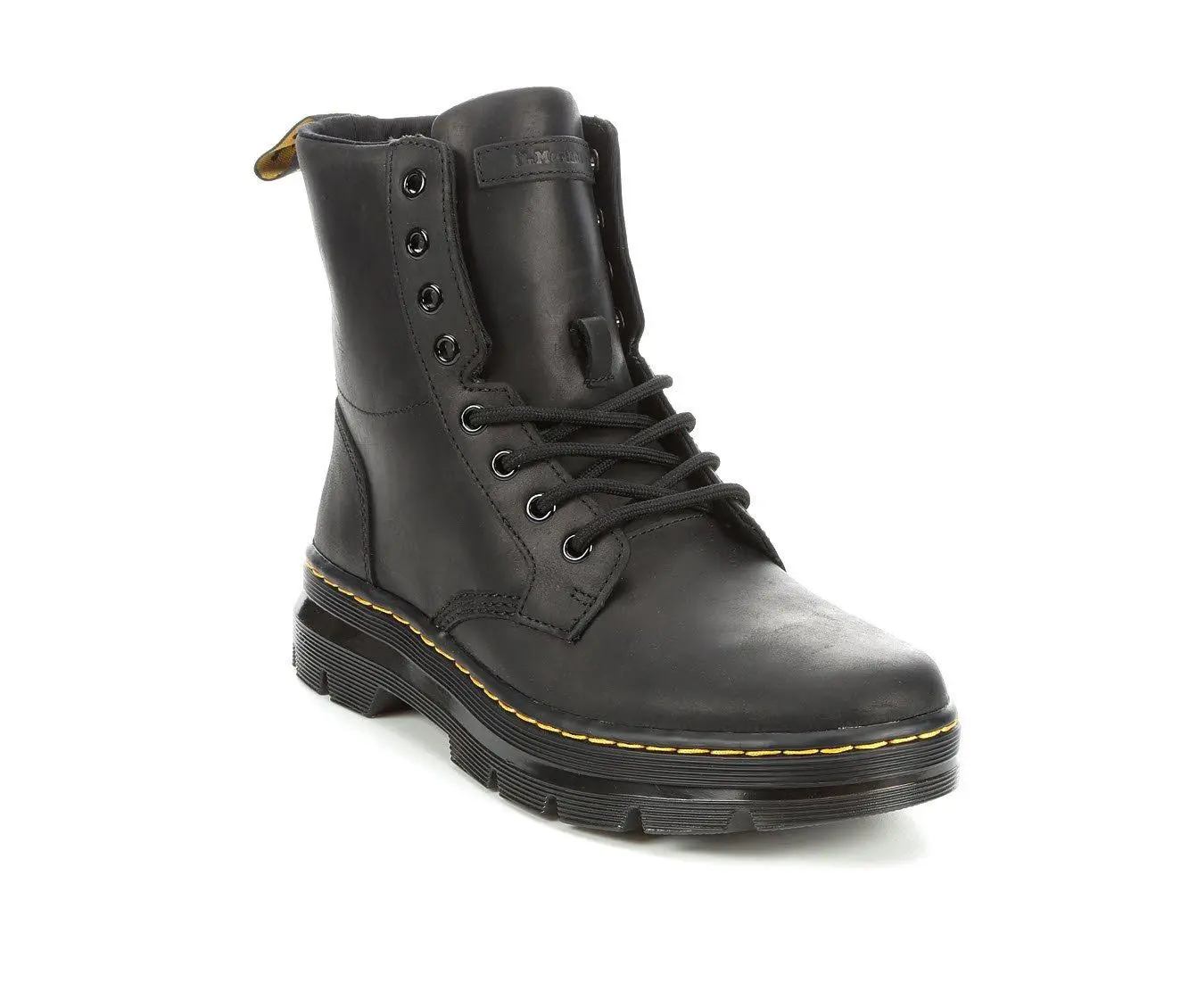 Women's Dr. Martens Combs Leather Combat Boots 5 Women's Dr. Martens Combs Leather Combat Boots - Image 3