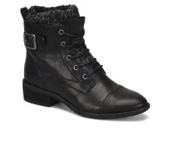 Women's Comfortiva Cordelia Lace Up Booties -Combat Shop 2 213
