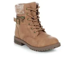 Girls' Unr8ed Little Kid & Big Kid Maeve Lace-Up Boots -Combat Shop 2 216