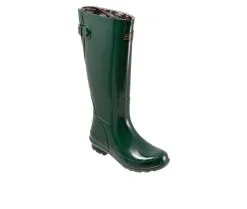 Women's Pendleton Gloss Tall Rain Boots -Combat Shop 2 245
