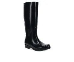 Women's Chooka Polished Tall Boot Rain Boots -Combat Shop 2 315