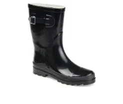 Women's Journee Collection Seattle Rain Boots -Combat Shop 2 332