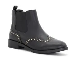 Women's London Rag Suzie Chelsea Booties -Combat Shop 2 358