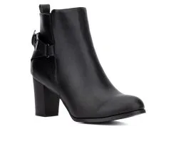 Women's New York And Company Andra Heeled Booties 10 Women's New York And Company Andra Heeled Booties -Combat Shop 2 379