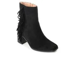 Women's Journee Collection Noriah Block Heel Booties -Combat Shop 2 429