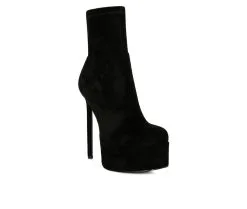 Women's London Rag Clubbing Platform Stiletto Booties -Combat Shop 2 487