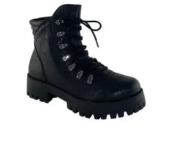 Women's Two Lips Too Cody Combat Booties -Combat Shop 2 59