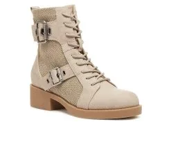 Women's Rocket Dog Pearly Combat Boots -Combat Shop 2 99