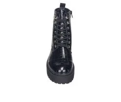Women's C&C California Janet Platform Boots -Combat Shop 3 107