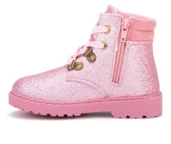 Girls' Olivia Miller Toddler Tobey Lace-Up Boots 11 Girls' Olivia Miller Toddler Tobey Lace-Up Boots -Combat Shop 3 127