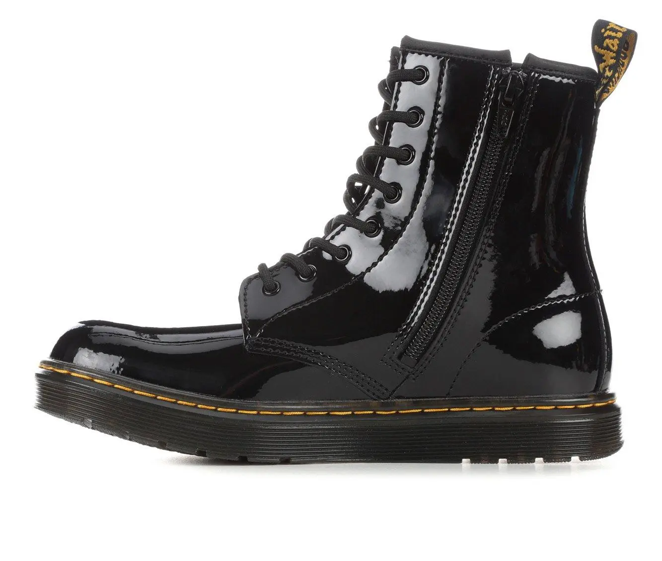 Girls' Dr. Martens Little Kid & Big Kid Zavala Jr. Combat Boots 6 Girls' Dr. Martens Little Kid & Big Kid Zavala Jr. Combat Boots - Image 4