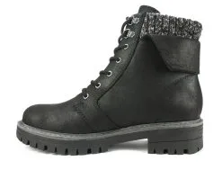 Women's Cliffs By White Mountain Mandy Lace-Up Boots -Combat Shop 3 167