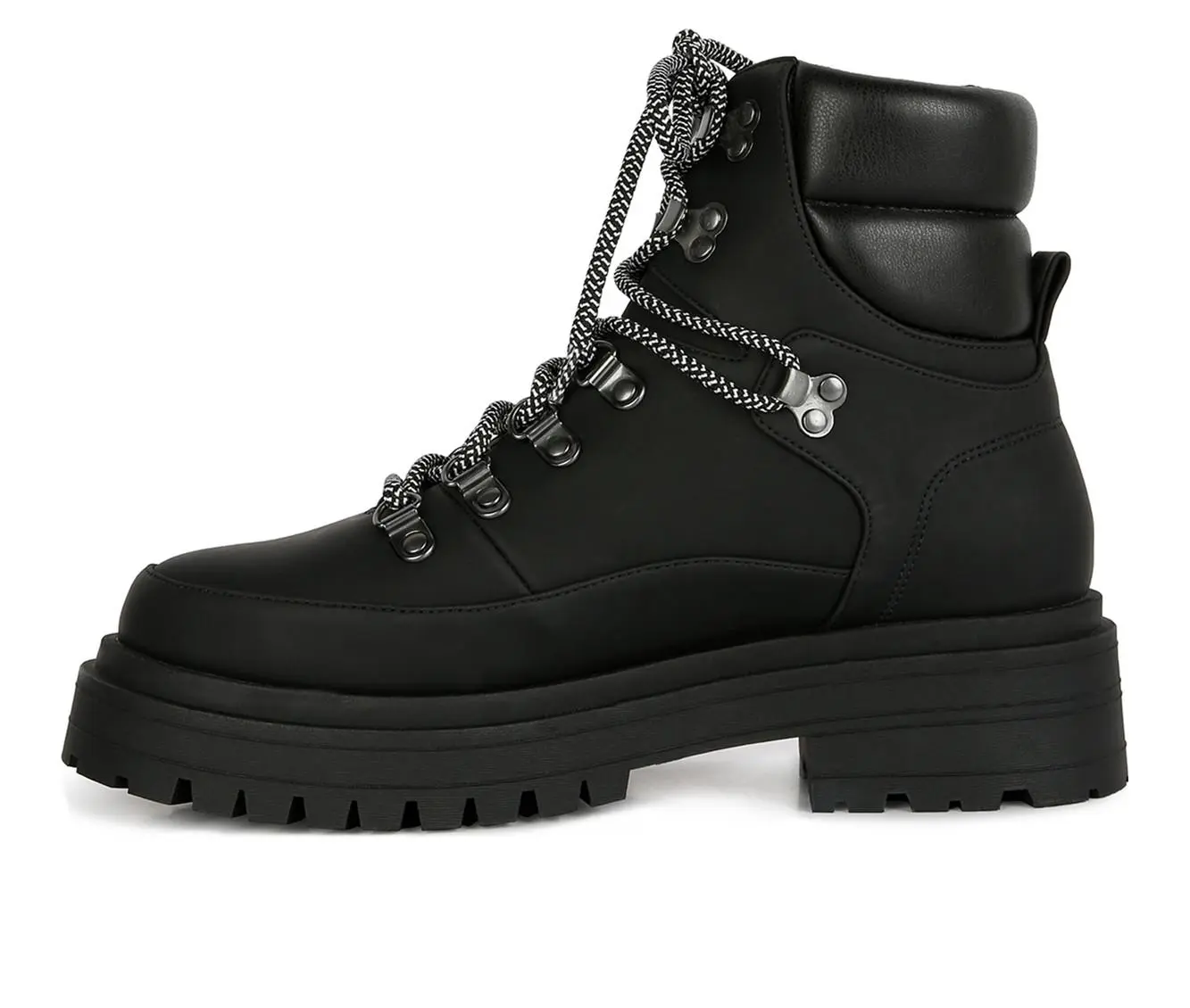 Women's London Rag Goliath Chunky Lace Up Booties 6 Women's London Rag Goliath Chunky Lace Up Booties - Image 4