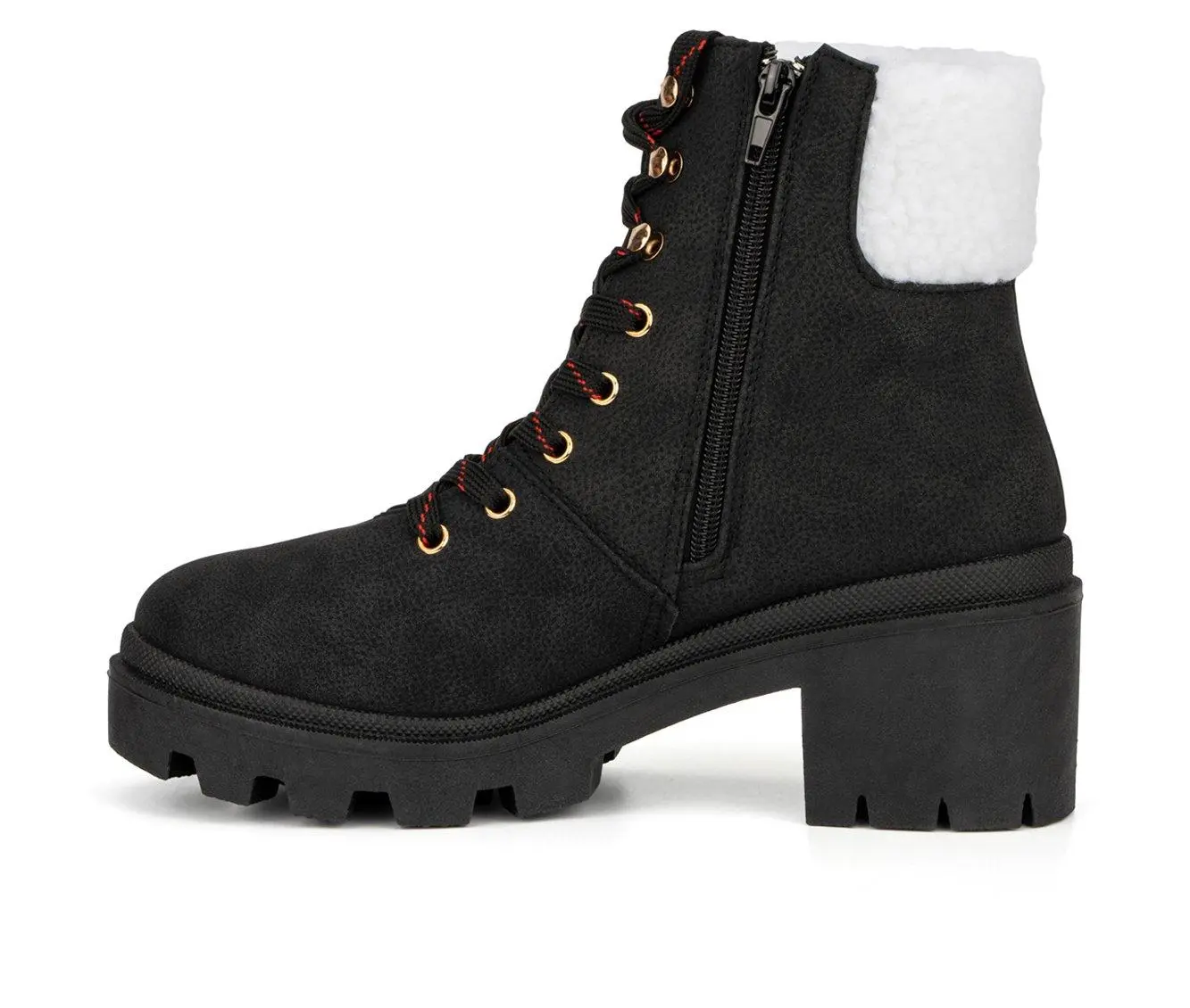 Women's Olivia Miller Ariel Lace-Up Boots 6 Women's Olivia Miller Ariel Lace-Up Boots - Image 4