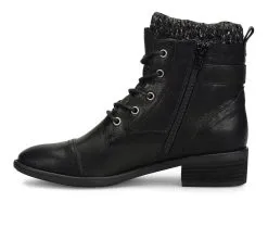 Women's Comfortiva Cordelia Lace Up Booties -Combat Shop 3 212