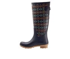 Women's Pendleton Diamond Peak Tall Rain Boots -Combat Shop 3 225