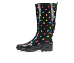 Women's Western Chief Dot City Rain Boots -Combat Shop 3 243