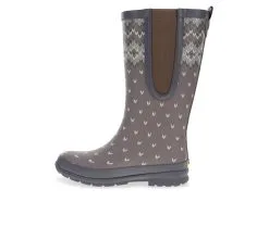 Women's Western Chief Fair Isle Tall Rain Boots -Combat Shop 3 309