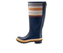 Women's Pendleton Bridger Stripe Tall Rain Boots -Combat Shop 3 327