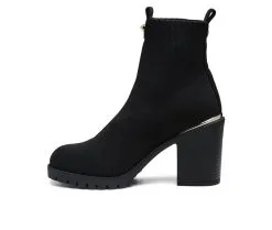 Women's London Rag Medusa Block Heel Booties 11 Women's London Rag Medusa Block Heel Booties -Combat Shop 3 424