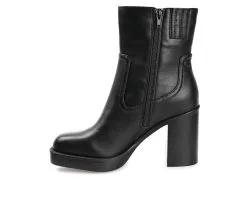 Women's Journee Collection Brittany Block Heel Booties 11 Women's Journee Collection Brittany Block Heel Booties -Combat Shop 3 446
