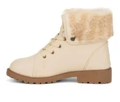 Women's Olivia Miller Ana Lace-Up Booties -Combat Shop 3 52