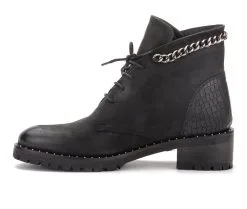 Women's Vintage Foundry Co Olga Lace-Up Booties -Combat Shop 3 9