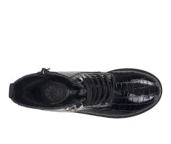 Women's C&C California Janet Platform Boots -Combat Shop 4 107