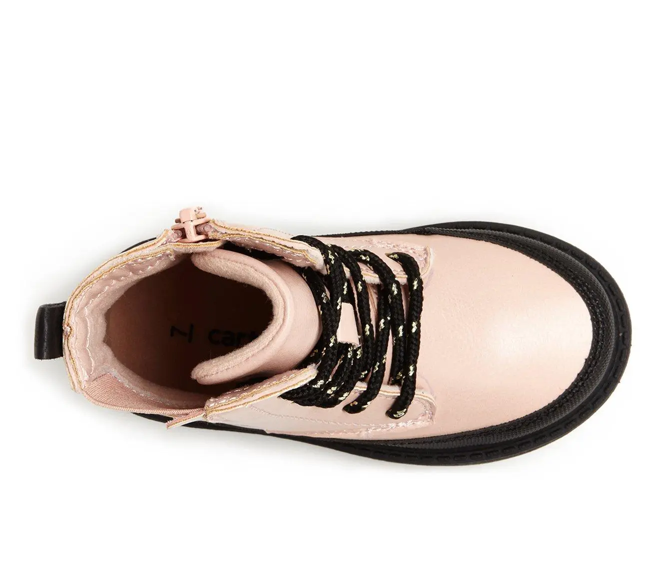 Girls' Carters Infant & Toddler & Little Kid Cliona Lace-Up Boots 7 Girls' Carters Infant & Toddler & Little Kid Cliona Lace-Up Boots - Image 5