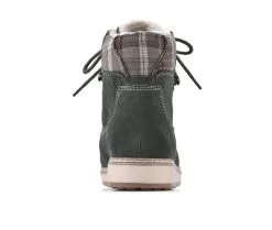 Women's White Mountain Thyme Combat Sneaker Booties -Combat Shop 4 145